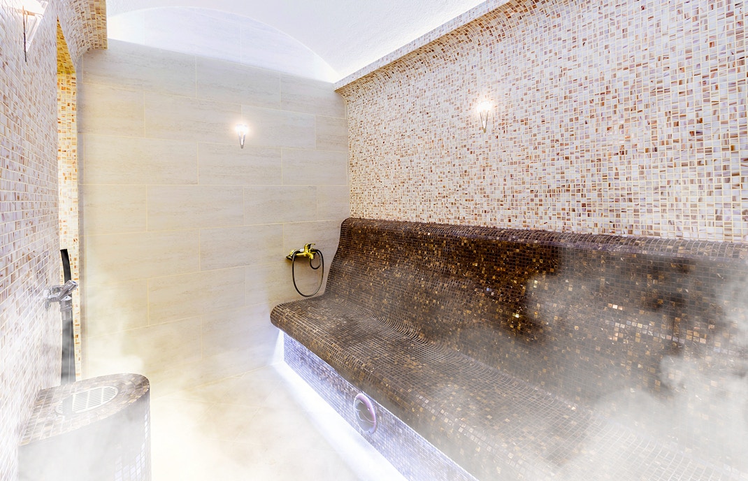 Underfloor heating of Turkish Baths