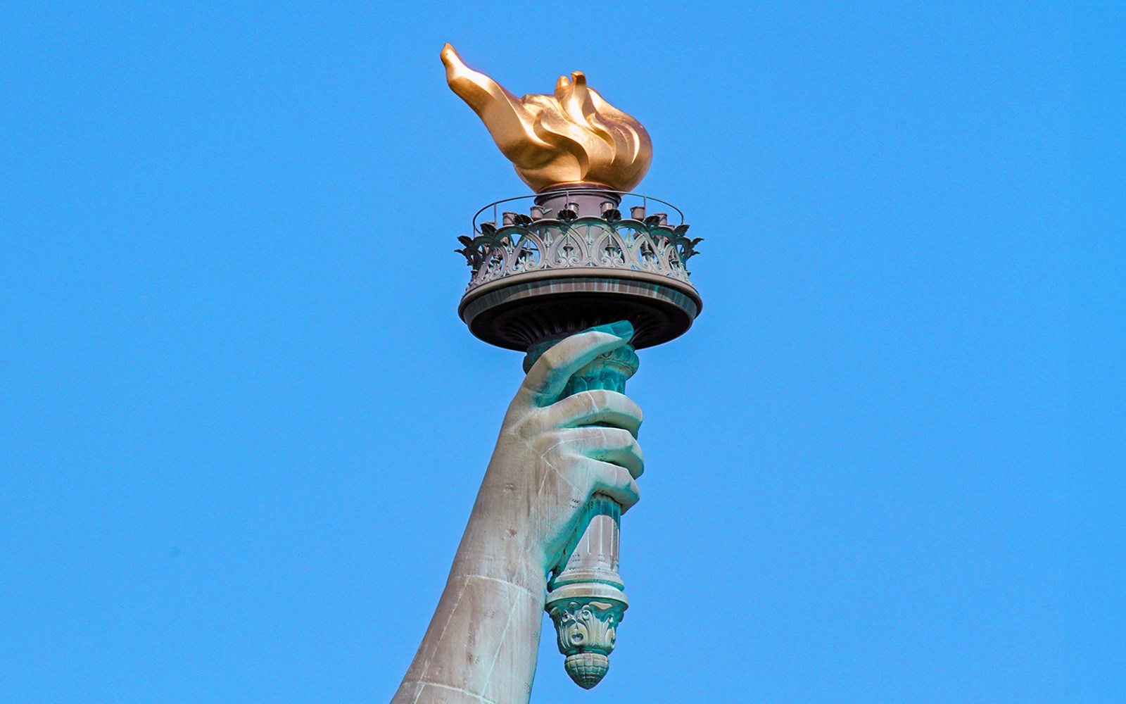 statue of liberty Torch
