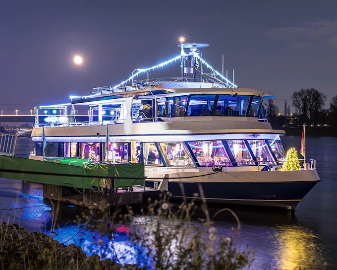 Cologne City Rhine River Advent Cruise with Festive Music