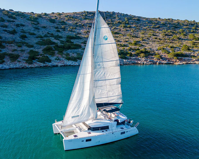 From Agios Nikolaos: All-Inclusive Catamaran Cruise to Spinalonga with Water Toys