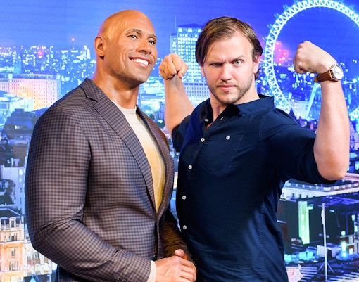 Dwayne “The Rock” Johnson at Madame Tussauds