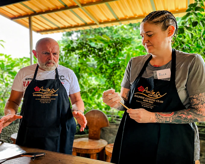 Kuta Balinese Cooking Class with Local Market Tour