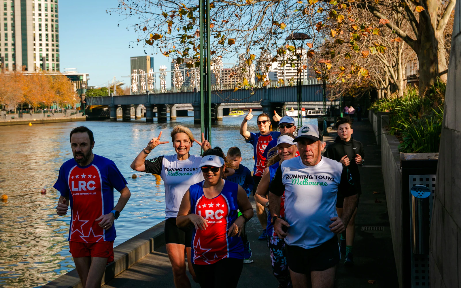 Melbourne Sunrise Running Tour on the Yarra River with Post-Run Coffee