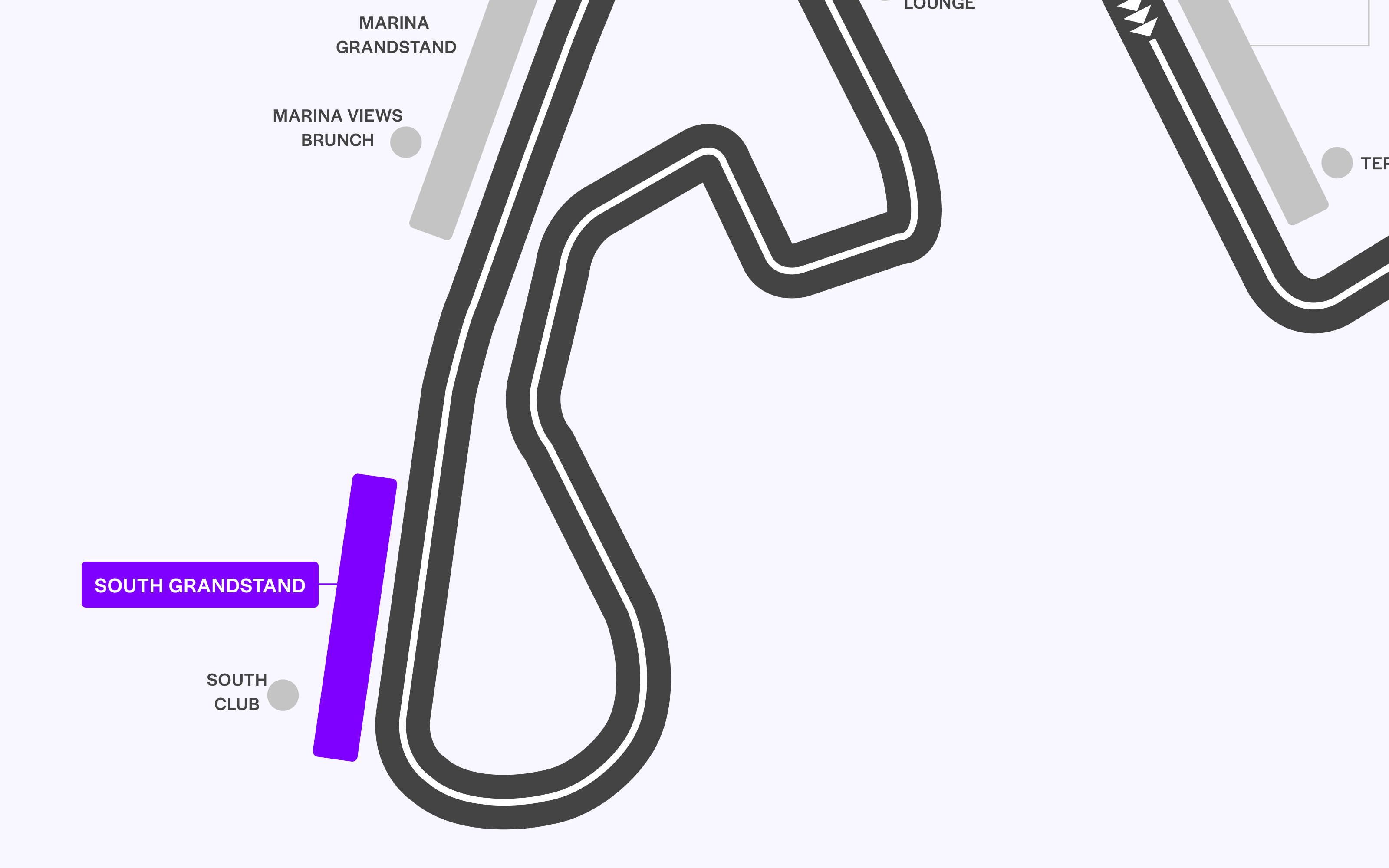 Formula 1 Abu Dhabi Grand Prix Seating Plan
