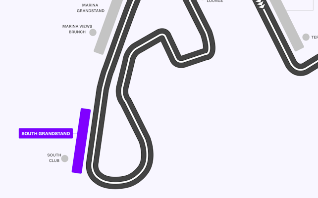 Abu Dhabi F1 Plätze