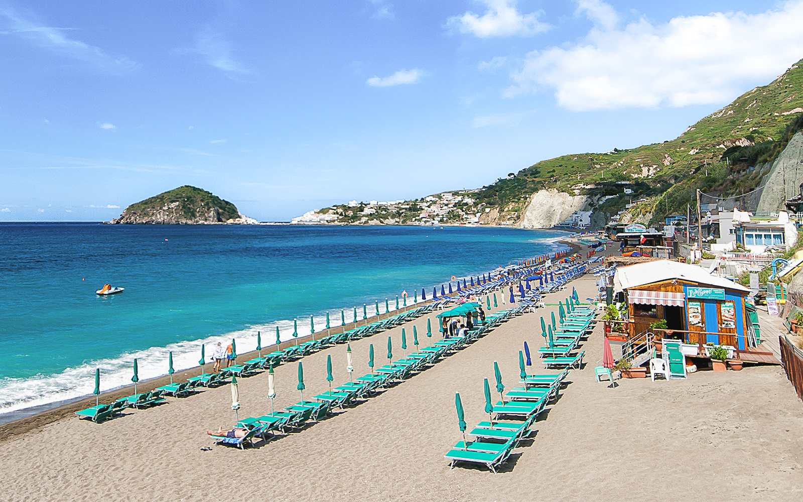 Maronti Beach Island, Ischia