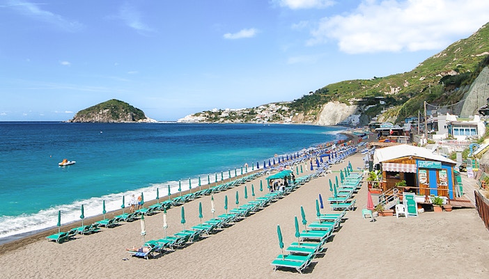 Maronti Beach Island, Ischia
