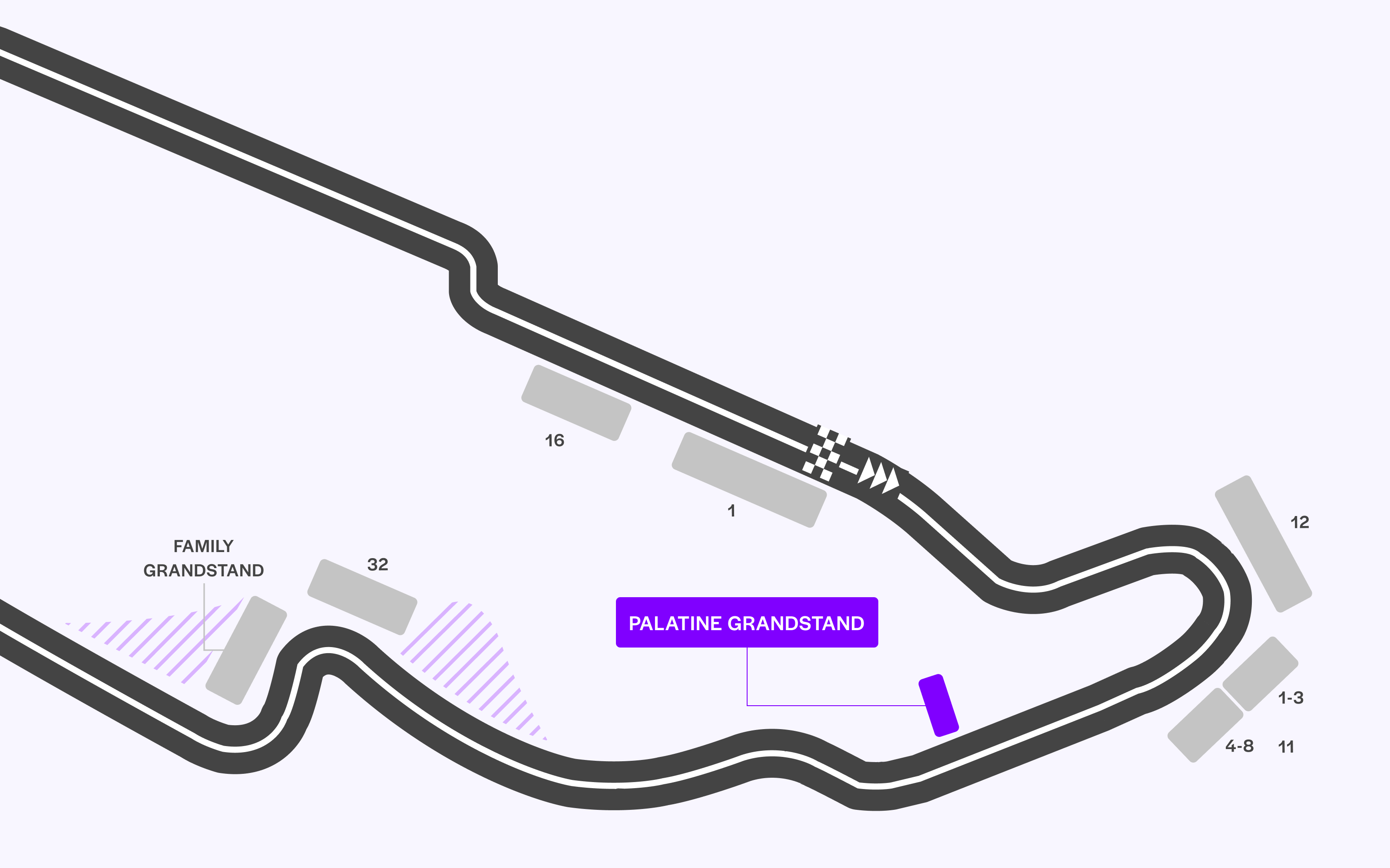 F1 Canadian GP Grandstands