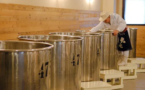 nihonmatsu: kleingruppentour durch die daishichi-sake-brauerei mit verkostung-1