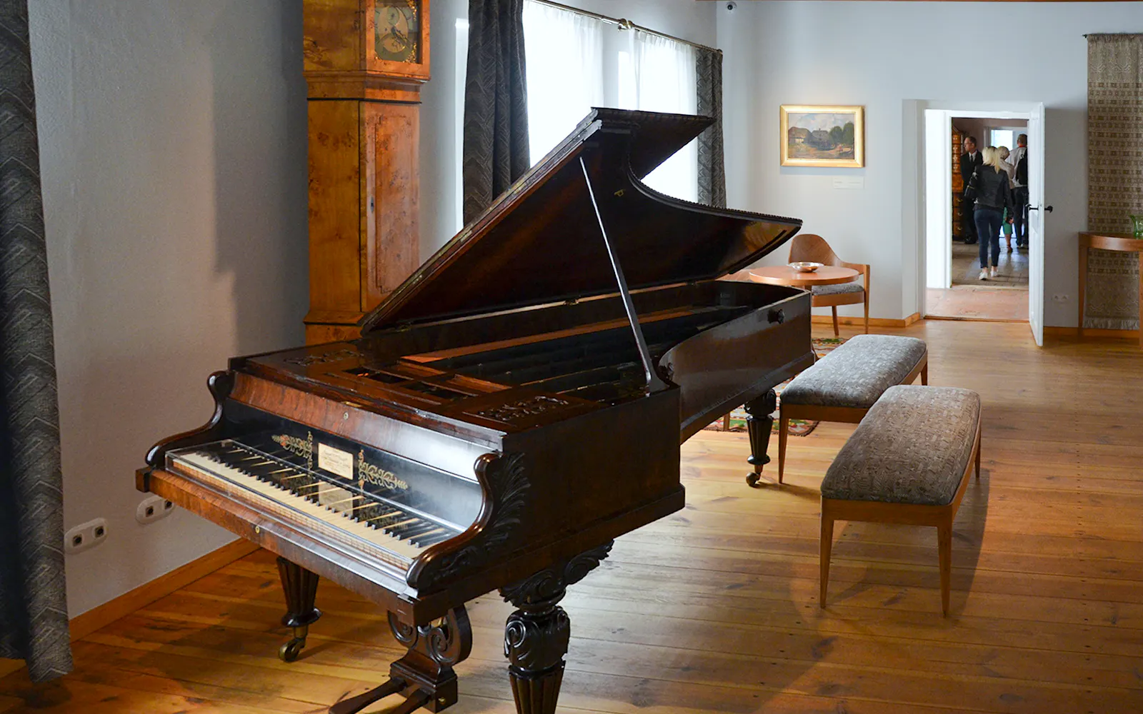 Grand piano in Fryderyk Chopin's birthplace, Poland.