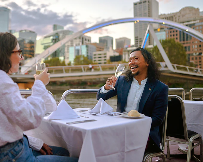 Spirit of Melbourne Dinner Cruise with Drinks on Yarra River