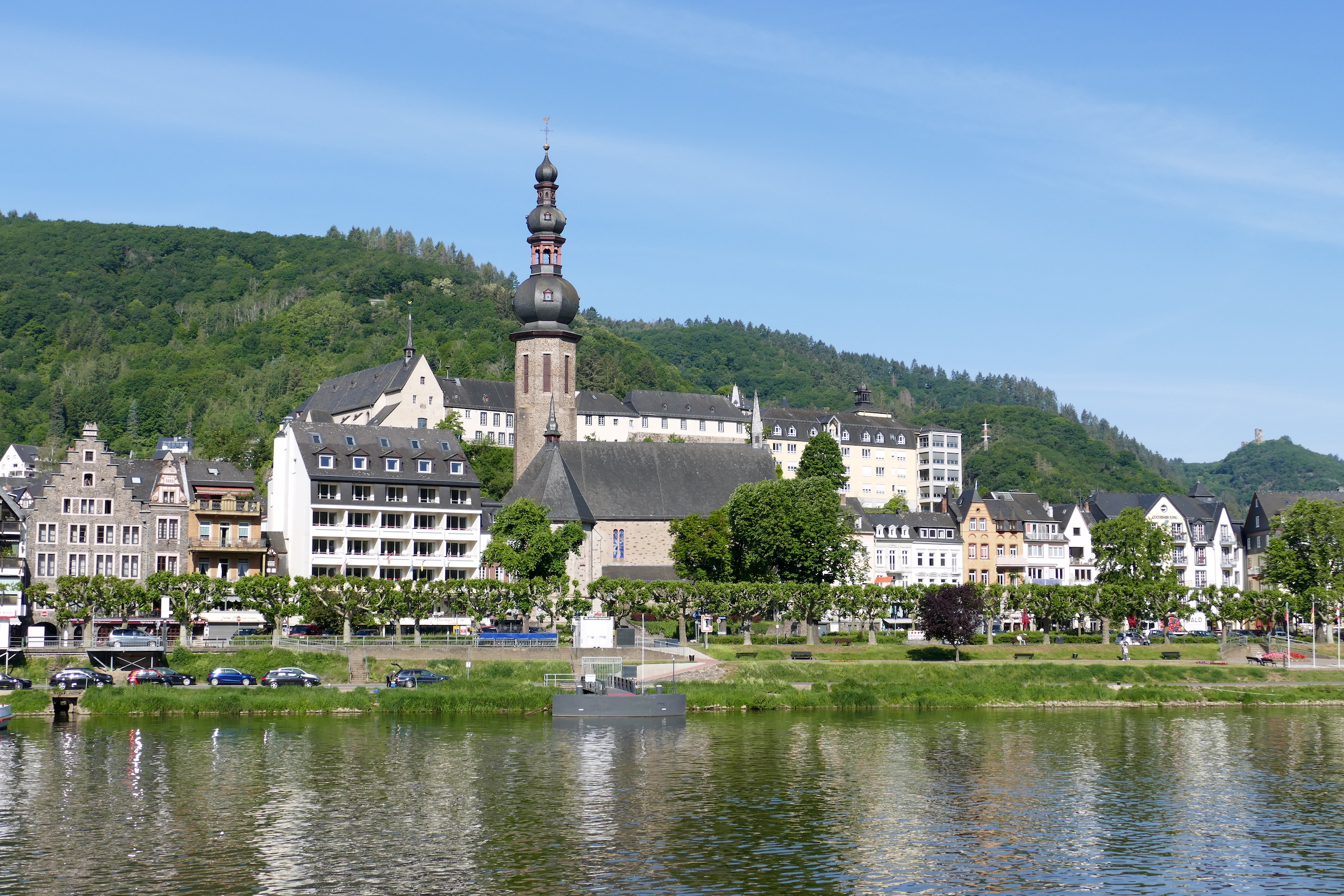 St. Martin's Church on Cochem Cruise