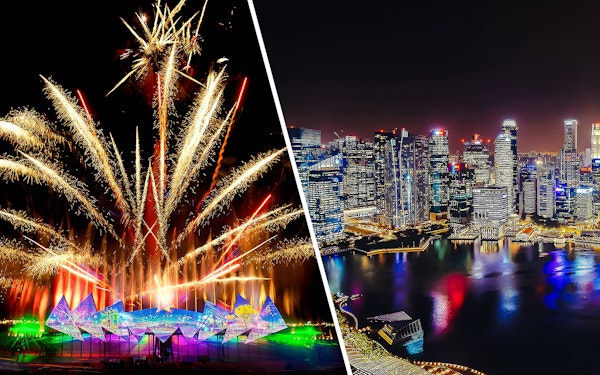 Combo: Wings of Time Fireworks Symphony + Marina Bay Sands SkyPark Observation Deck Experience