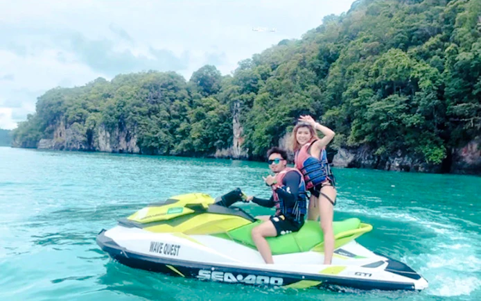 Langkawi Guided Jet Ski Island-Hopping Tour