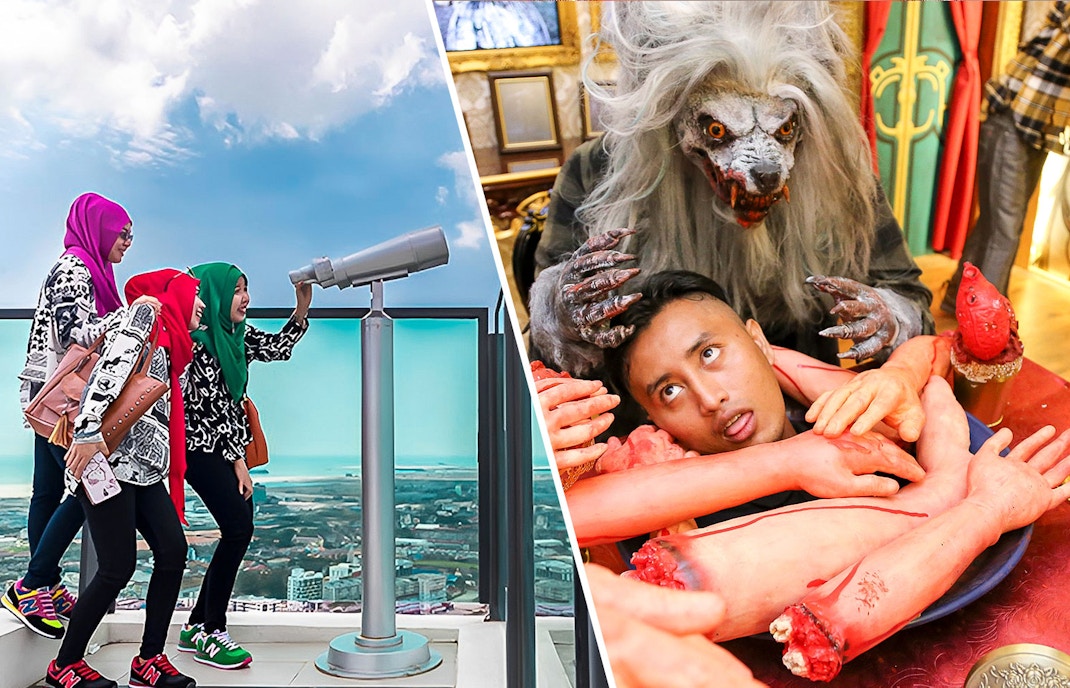 Combo tickets to Ghost Museum Melaka and The Shore Sky Tower