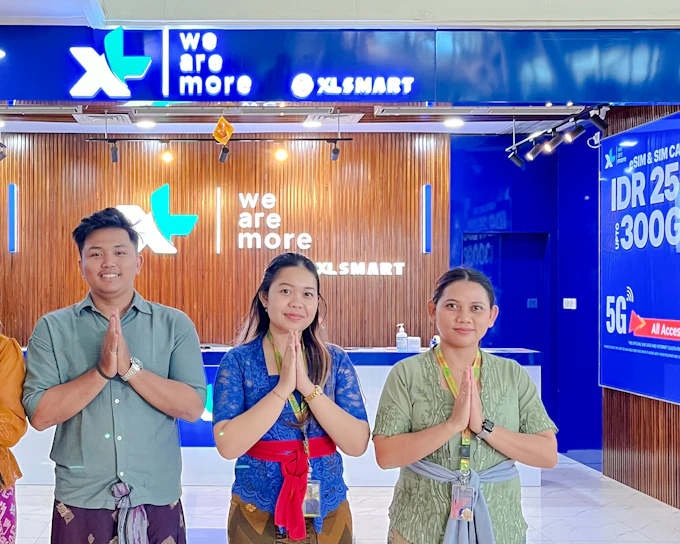 Bali Airport XL Axiata Prepaid SIM Card Pickup (Product 55361)