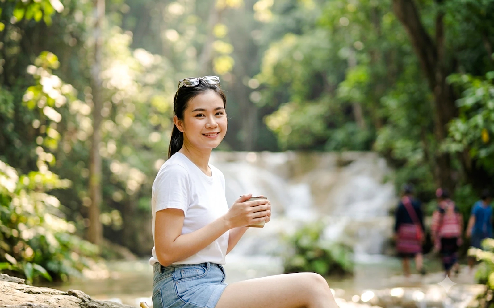 From Chiang Mai: Bua Thong Sticky Waterfalls and Chet Si Fountain Small-Group Tour Image 3