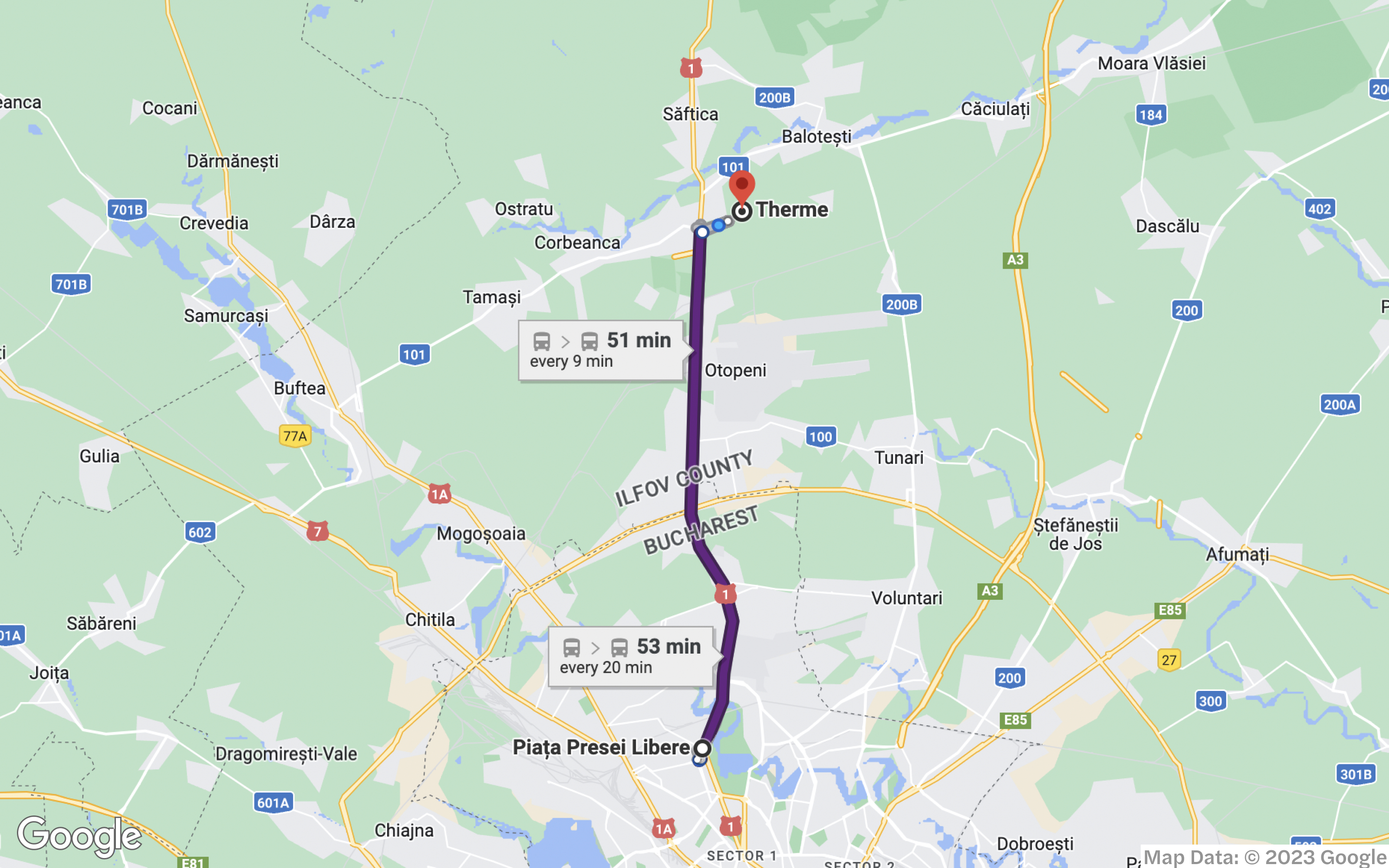 How to get to Therme Bucharest