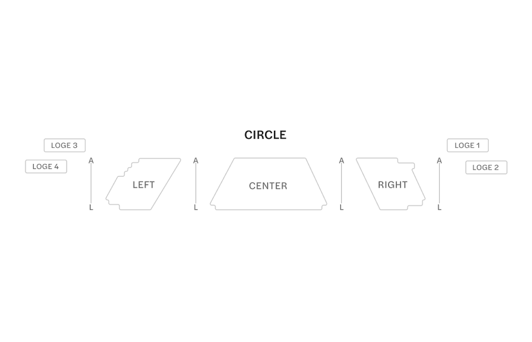 Prince of Wales Seating Plan