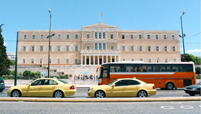 Bus in Athens