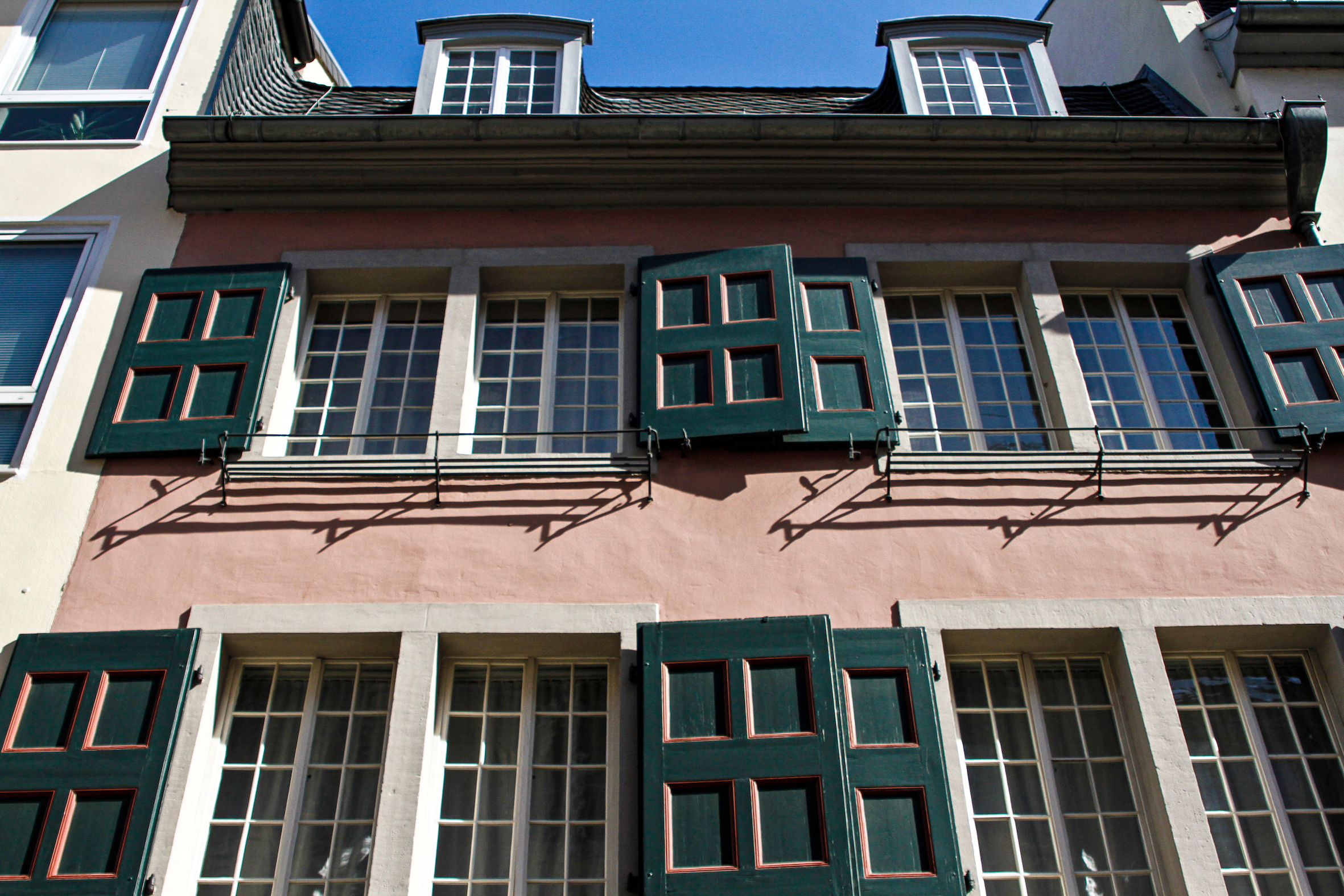 Birthplace of Beethoven Near Rhine River