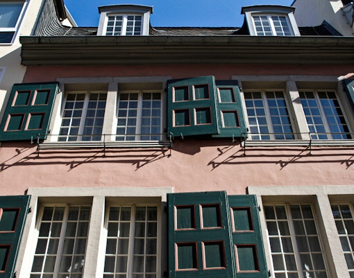 Birthplace of Beethoven Near Rhine River