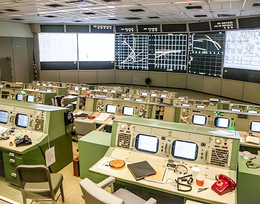 The Control Room at Houston Space Center