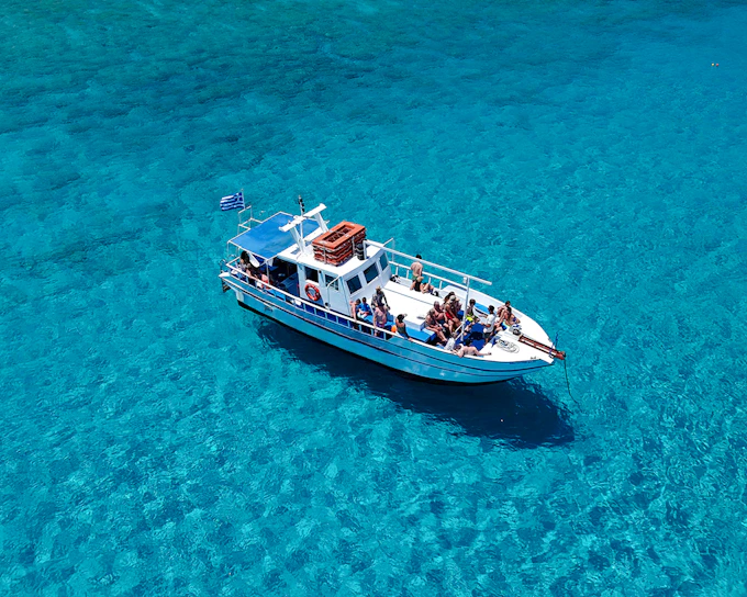 Lindos, Pefkos: All-Inclusive Swim & Snorkel Boat Cruise