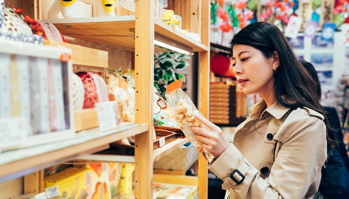Souvenir Shop at Kyoto Tower