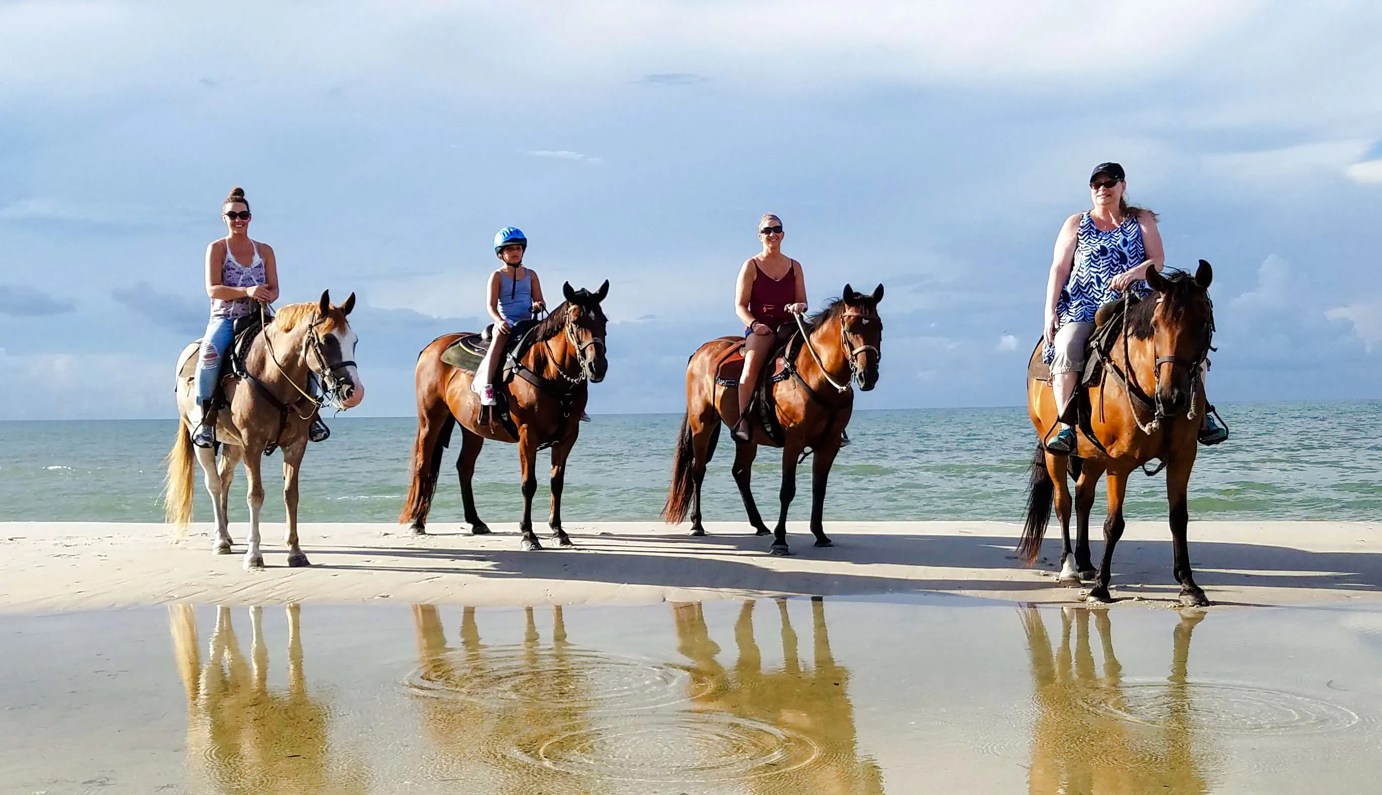 Side Beach and Forest Horseback Riding with Hotel Transfers Image 7