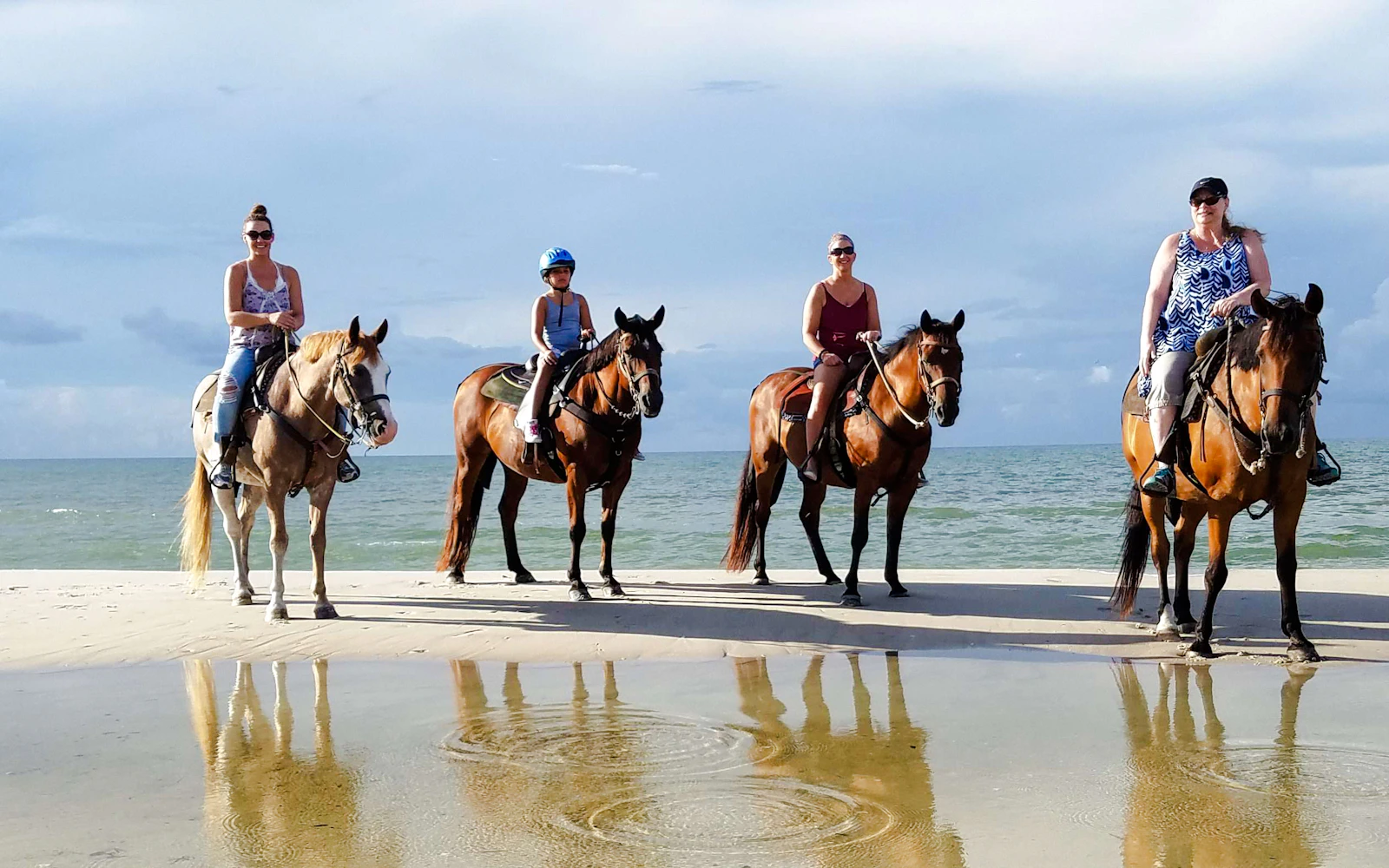 Side Beach and Forest Horseback Riding with Hotel Transfers Image 7