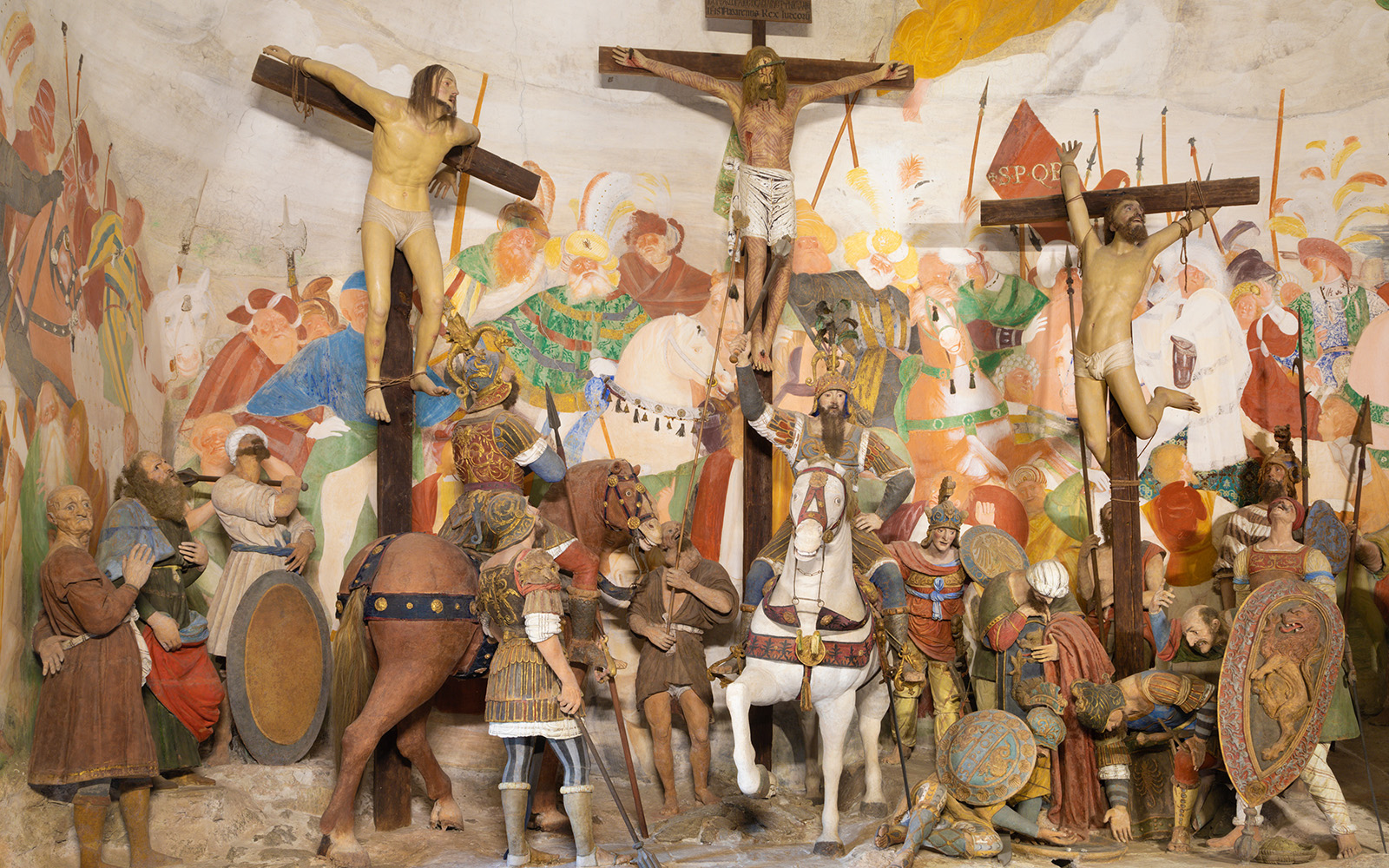 Crucifixion by Gaudenzio Ferrari