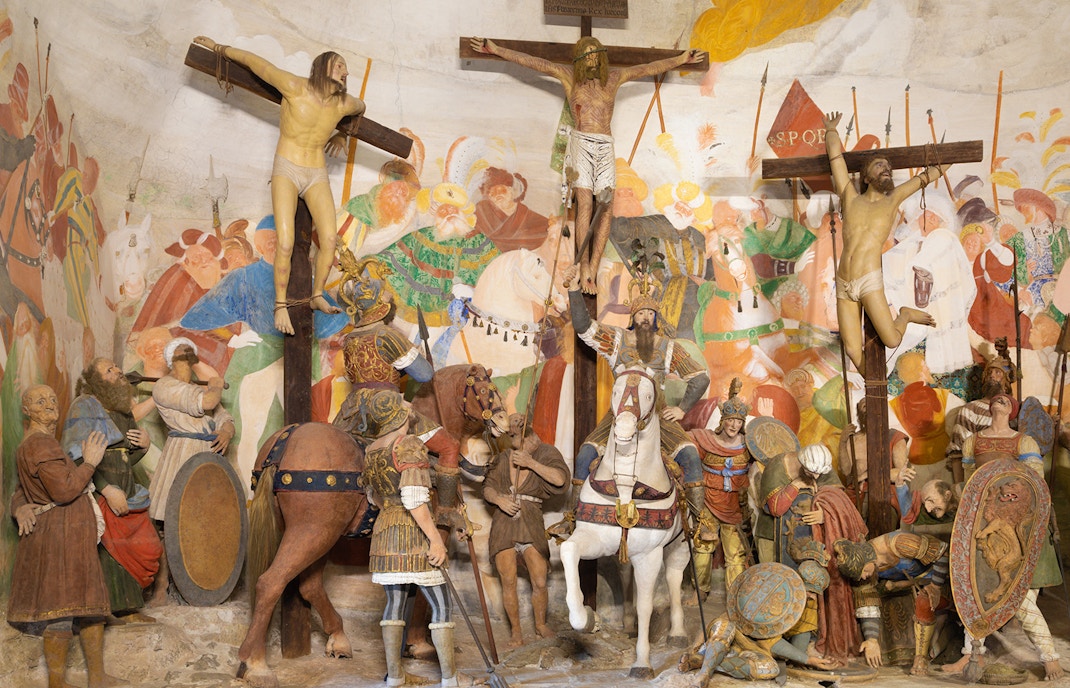 Crucifixion by Gaudenzio Ferrari