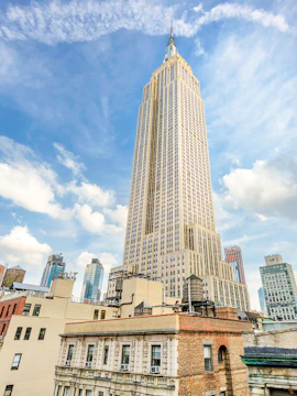 New York City. Manhattan downtown skyline with Empire State Building