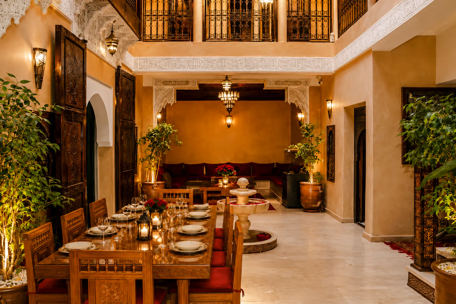 rundgang durch die medina von marrakesch mit besichtigung von dachterrassen und marokkanischem abendessen-10