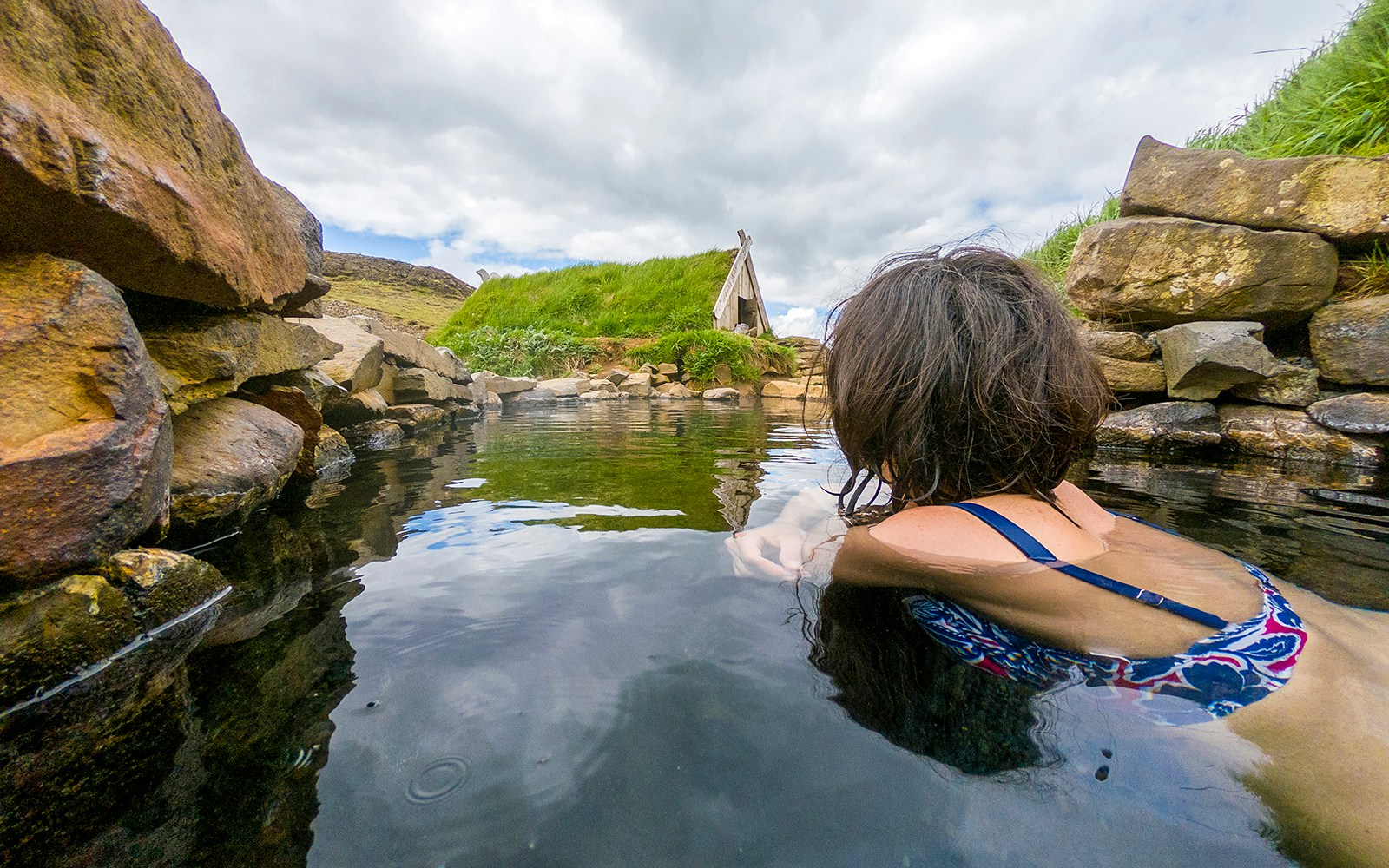 Soak in healing geothermal water