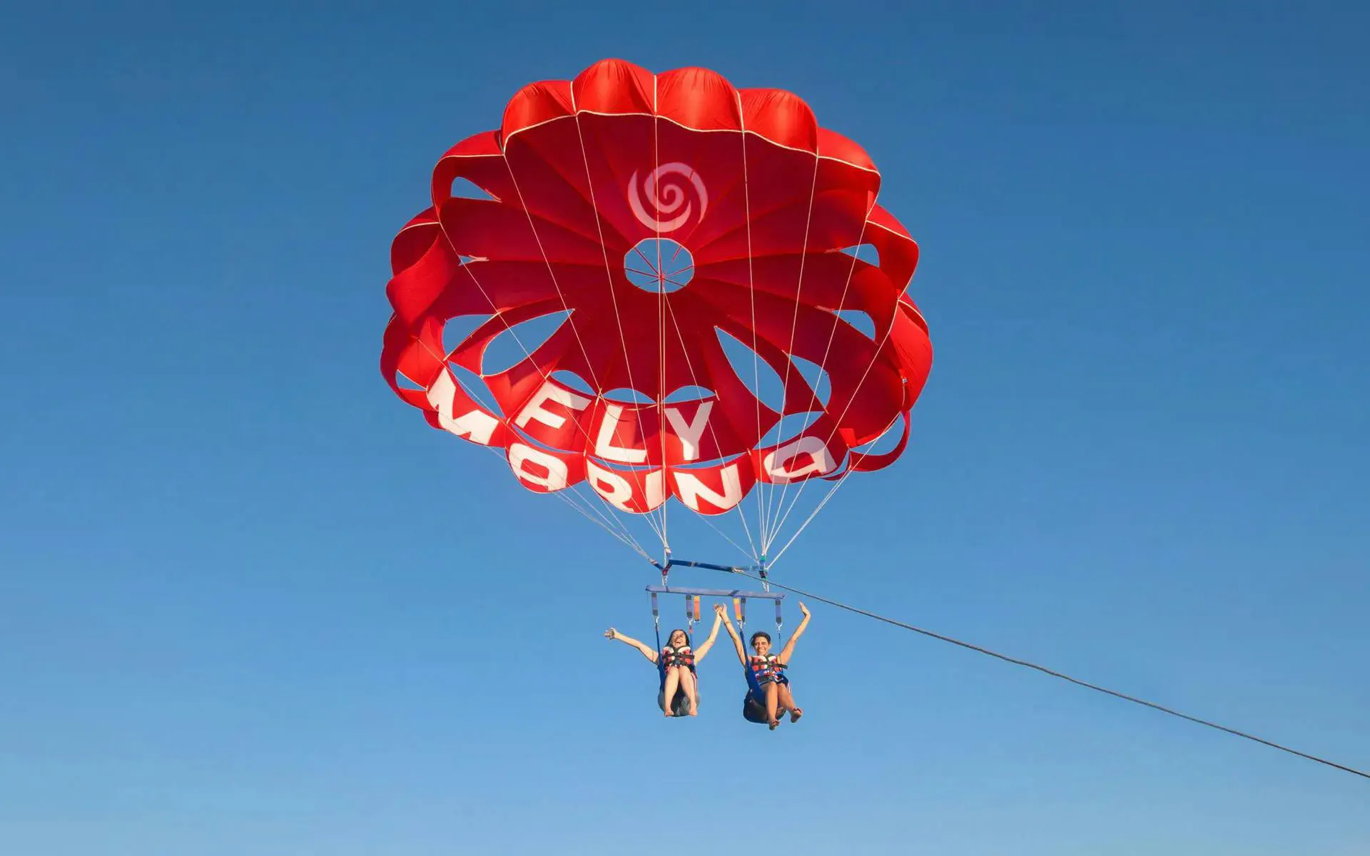 From Albufeira: Single, Double or Triple Parasailing Tour