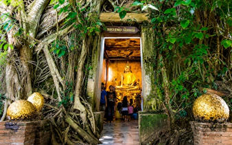 bangkok: tur til railway market, wat bang kung og klong khon-1