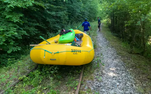 una river whitewater rafting in croatia-1