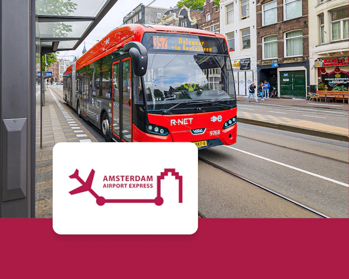 Bus Transfers: Schiphol Airport to/from City Center by Amsterdam Airport Express