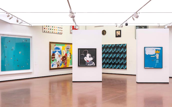 Heidi Horten Collection gallery with modern art pieces on display.