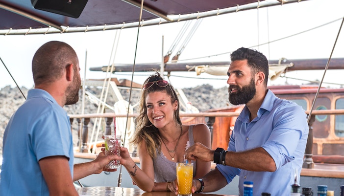 Santorini Evening Cruise - Drinks