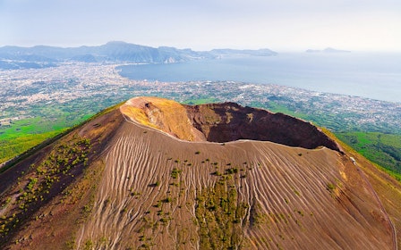 From Pompeii: Mount Vesuvius Entry Tickets with Round-Trip Transfers
