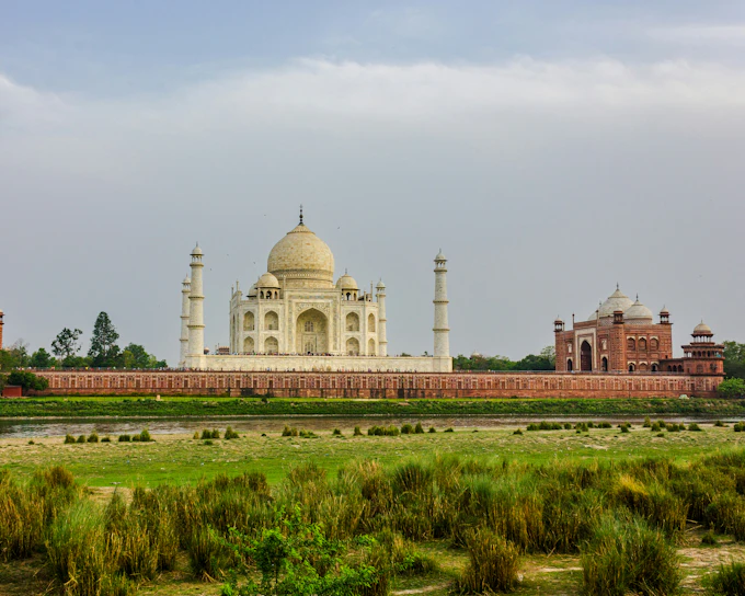 Agra Private Taj Mahal Sunset Mehtab Bagh Viewpoint Guided Tour
