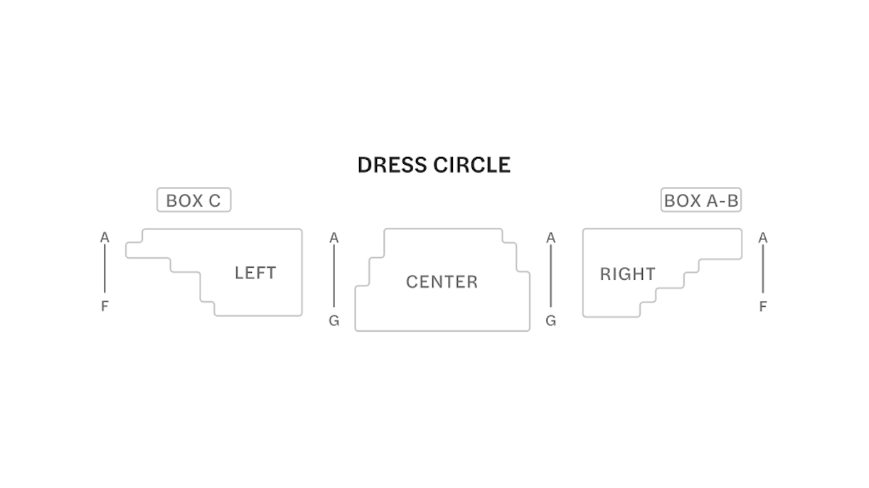 Apollo Theatre Seating Plan