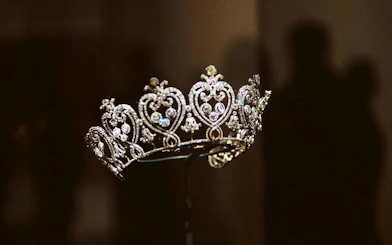 Cartier tiara on display at NGV Friday Nights, National Gallery Victoria exhibition.