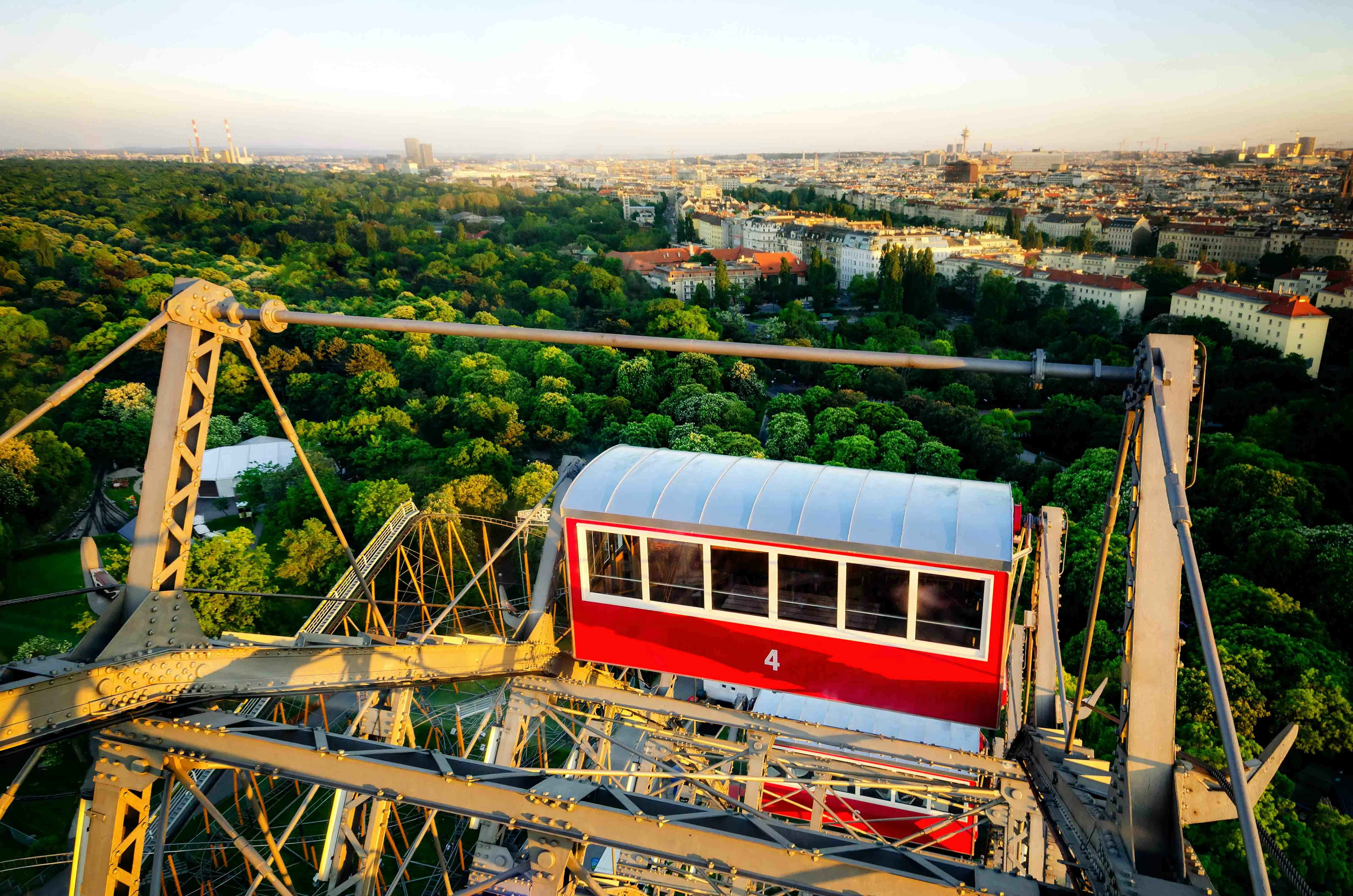 Views from the Vienna Ferris Wheel