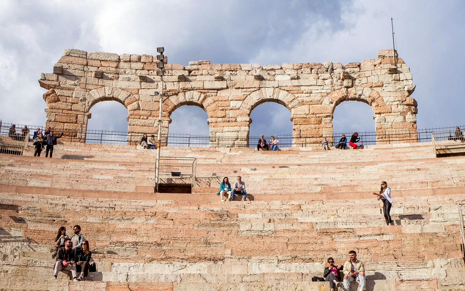 Verona Arena ring remnant