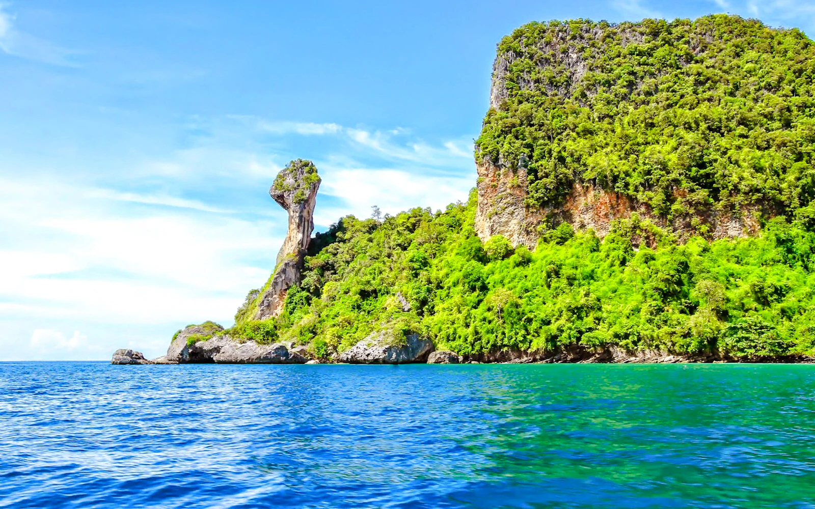 Krabi 4 Islands Longtail Boat Tour with Lunch and Snorkeling