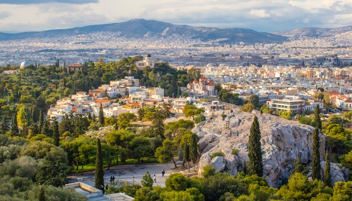 Areopagus in Acropolis Athens